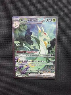 Serperior ex 164/086 Holo Special Illustration Rare Black Bolt Pokemon NM - Image 2