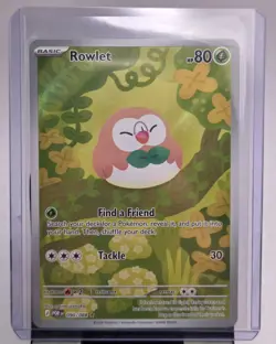 Near Mint POR Rowlet 090/088 Illustration Rare - Pokemon Perfect Order - Image 1