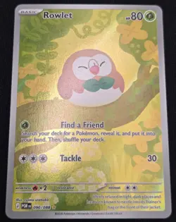 Near Mint POR Rowlet 090/088 Illustration Rare - Pokemon Perfect Order - Image 2