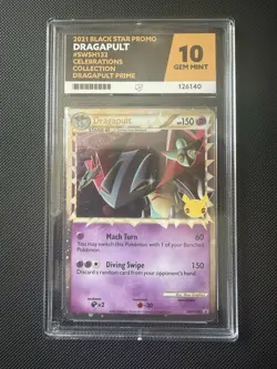 Pokemon English Dragapult PRIME SWSH132 Celebrations Promo ACE 10 - Image 1