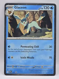 Pokemon TCG Glaceon 171 Cosmos Holo Black Star Promo SWIRL - Image 2