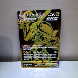 Pokemon Rayquaza VMAX Secret Rare Holo TG29/TG30 Silver Tempest TG 320 HP - Image 1