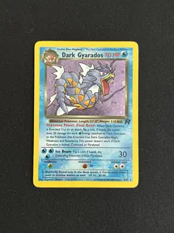 Pokemon Team Rocket Holo 5 card Lot – Dark Gyarados, Magneton (SWIRL) – WOTC - Image 2