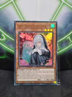 Yugioh Ghost Sister & Spooky Dogwood LART-EN024 Ultra Rare Limited Ed Sealed NM - Image 1