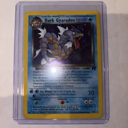 Pokemon TCG Dark Gyarados Wotc Promo Prerelease Rare Holo 8/82 - Image 1