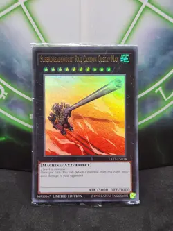 Yugioh Superdreadnought Rail Cannon Gustav Max LART-EN018 Ultra Rare Sealed NM - Image 1