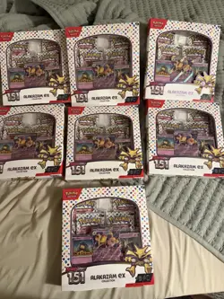 Pokemon TCG Alakazam EX Promo 151 Scarlet & Violet - Image 1