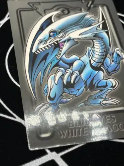 Yugioh Blue Eyes White Dragon BANDAI duel scene Collection 90s NM-EX - Image 5