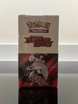 Pokemon TCG Destined Rivals Half Booster Box 18 Sealed - Image 1
