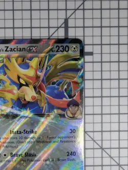 Pokemon TCG Journey Together Hop's Zacian Ex Double Rare 111/159 - Image 2