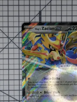 Pokemon TCG Journey Together Hop's Zacian Ex Double Rare 111/159 - Image 3