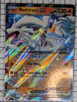 Reshiram Ex 030/159 - Double Rare - SV09: Journey Together - Pokemon TCG - Image 1