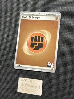 Pokemon Play Prize Pack Series 4 - Fighting Energy SVE 006 - COSMOS HOLO - M/NM - Image 3