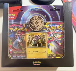 Pokemon Mega Evolution & Phantasmal Flames Blister 2-Pack Raikou Promo Lot Of 12 - Image 3