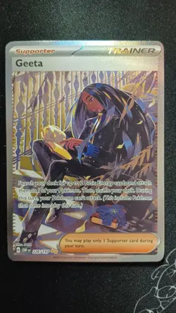 Pokemon Geeta 226/197 Obsidian Flames Sv03 SIR (NO RESERVE) - Image 1