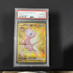 Pokemon TCG Mew EX Scarlet & Violet-151 205/165 Holo Hyper Rare PSA 10 - Image 1