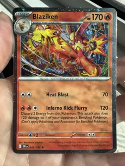 Blaziken Cosmos Holo Exclusive Promo 042/182 Holo Pokemon TCG - Image 1