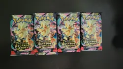 Pokemon Mega Evolution Ascended Heroes 38 Booster Packs - Image 1
