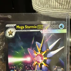 Pokemon TCG - Mega Starmie ex 118/088 Special Illustration Rare Perfect Order NM - Image 2