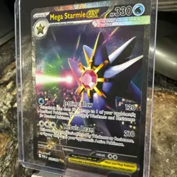 Pokemon TCG - Mega Starmie ex 118/088 Special Illustration Rare Perfect Order NM - Image 4
