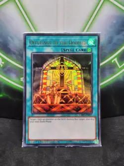 Yugioh Offerings to the Doomed LART-EN017 Ultra Rare Limited Edition Sealed NM - Image 1