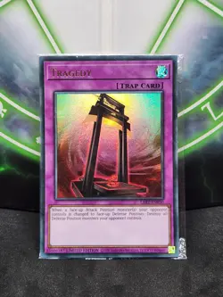 Yugioh Tragedy LART-EN030 Ultra Rare Limited Edition Sealed NM - Image 1