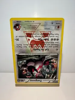 Team Magma's Zangoose 22/34 Common Double Crisis Pokemon Moderately Played - Image 2