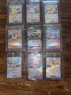 Pokemon TCG Prismatic Evolution Ex Sealed Promos Set Complete 9/9 surprise box - Image 1