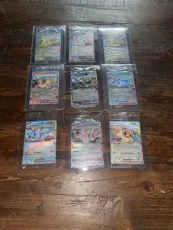 Pokemon TCG Prismatic Evolution Ex Sealed Promos Set Complete 9/9 surprise box - Image 2