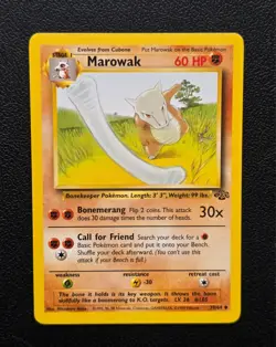 Pokemon Jungle Marowak 39/64 Vintage WOTC Uncommon - Image 1