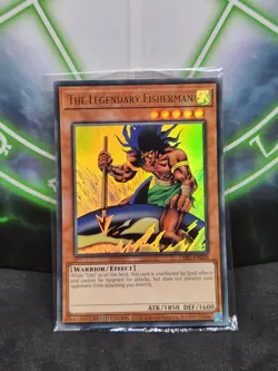 Yugioh The Legendary Fisherman LART-EN020 Ultra Rare Limited Edition NM Sealed - Image 1