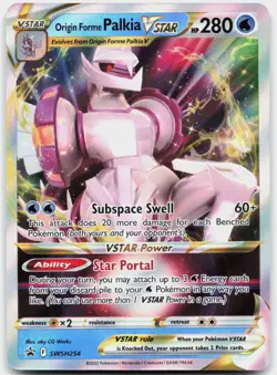 Origin Forme Palkia VSTAR SWSH254 Holo Promo Sword & Shield Promo Pokemon NM - Image 1
