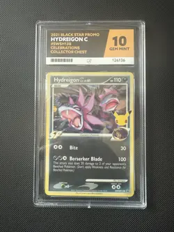 Pokemon English Hydreigon C SWSH138 Celebrations Collector Chest Promo ACE 10 - Image 1