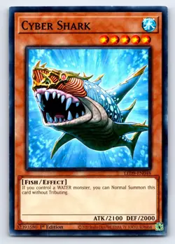 Cyber Shark Common Legendary Duelists: Duels From the Deep LED9-EN048 LP - Image 1