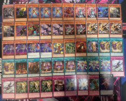 YUGIOH - NINJA DECK - BLADE ARMOR, STRIKE, GRANDMASTER HANZO, BLUE DRAGON ~ - Image 1
