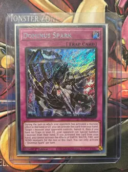 “Dominos Spark” BLZD-EN077 Secret Rare 1st Edition Yugioh - Image 1