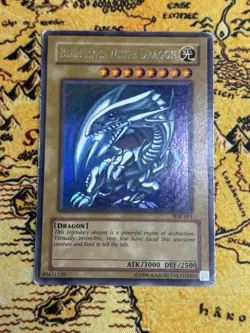 Yugioh Blue-Eyes White Dragon SDK-001 Ultra Rare Unlimited MP Starter Deck Kaiba - Image 1