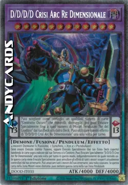 D/D/D/D CRISI ARC RE DIMENSIONALE • Rara Starlight • DOOD IT035 • 1Ed • Yugioh! - Image 1