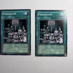 Yugioh! 3x Prohibition SDMM-EN022 (Common, 1st Edition) - NM - Image 2