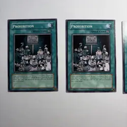 Yugioh! 3x Prohibition SDMM-EN022 (Common, 1st Edition) - NM - Image 3
