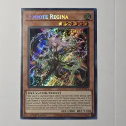 Blazing Dominion yugioh Secret Rare #BLZD-EN014 Elfnote Regina - Image 1