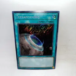 Terraforming (Secret Rare) RA04-EN084 Quarter Century Stampede Yu-Gi-Oh LP - Image 1