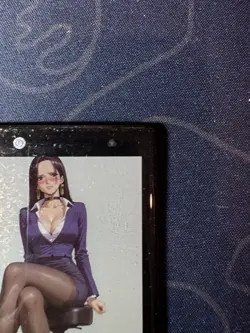 Goddess Story Hancock Black Lace Preimium Thick Card Waifu Doujin One Piece - Image 3