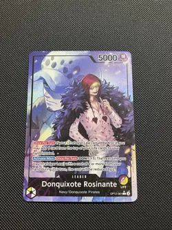 One Piece Donquixote Rosinante Alt Art Leader OP12-061 - Near Mint English - Image 2