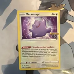 Pokemon TCG Ditto Metamorph 053/078 Pokemon GO Basic Pokemon French Card 70 HP - Image 1