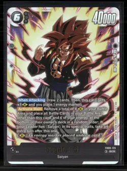 Dragon Ball Super Card Game Gogeta : GT - FB09-123 Dual Evolution SR FB09-123 - Image 1