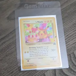 25th anniversary birthday pikachu Promo card! - Image 1
