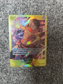 OP07-119 Portgas.D.Ace SEC Secret Rare One Piece Card English - Image 1