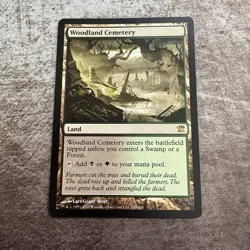 Woodland Cemetery - Innistrad - MTG Magic the Gathering - LP - Image 1