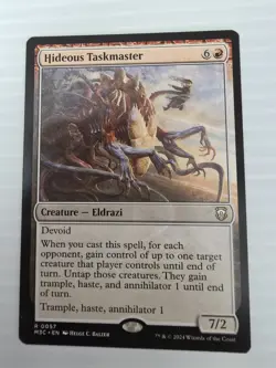Hideous Taskmaster - Commander: Modern Horizons 3 - MTG - Image 1